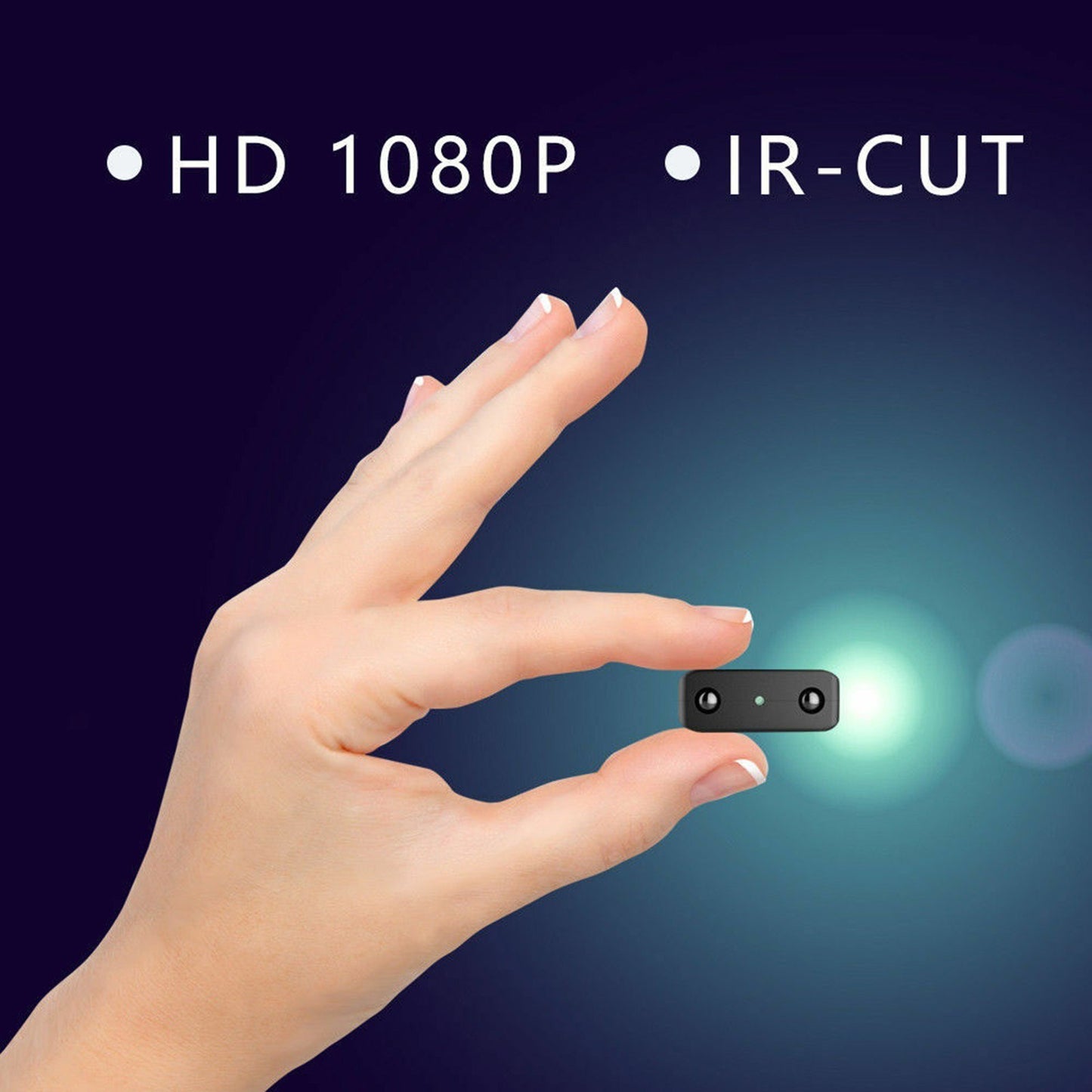 Mini WiFi IP Camera - 1080P Night Vision Security Camcorder