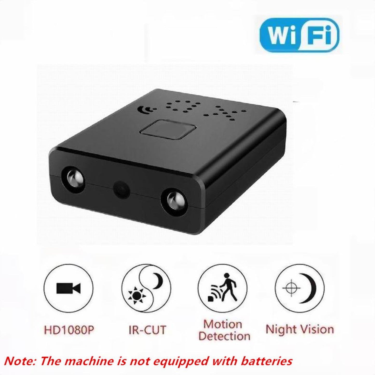 Mini WiFi IP Camera - 1080P Night Vision Security Camcorder