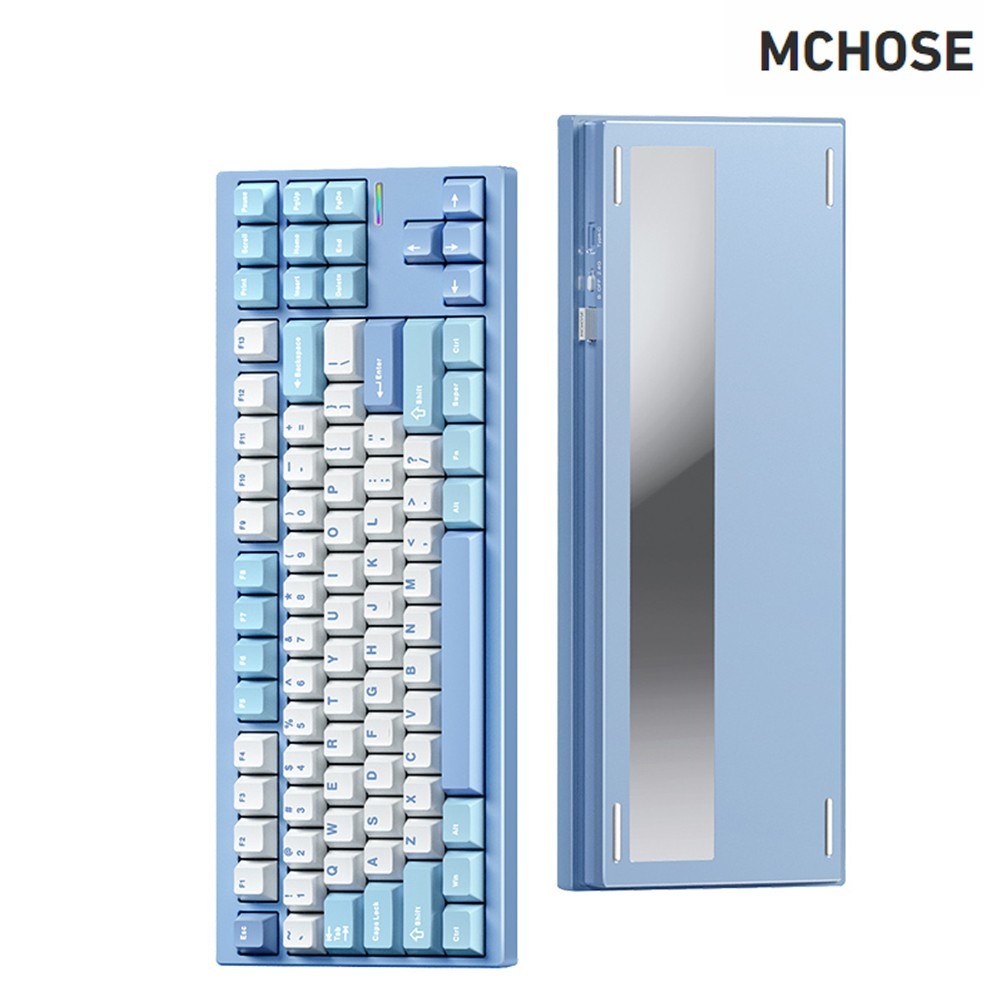 Wireless Mechanical Keyboard MCHOSE MC-GX87-1 - Tri-Mode, Aluminum Custom Build, Gasket Construction