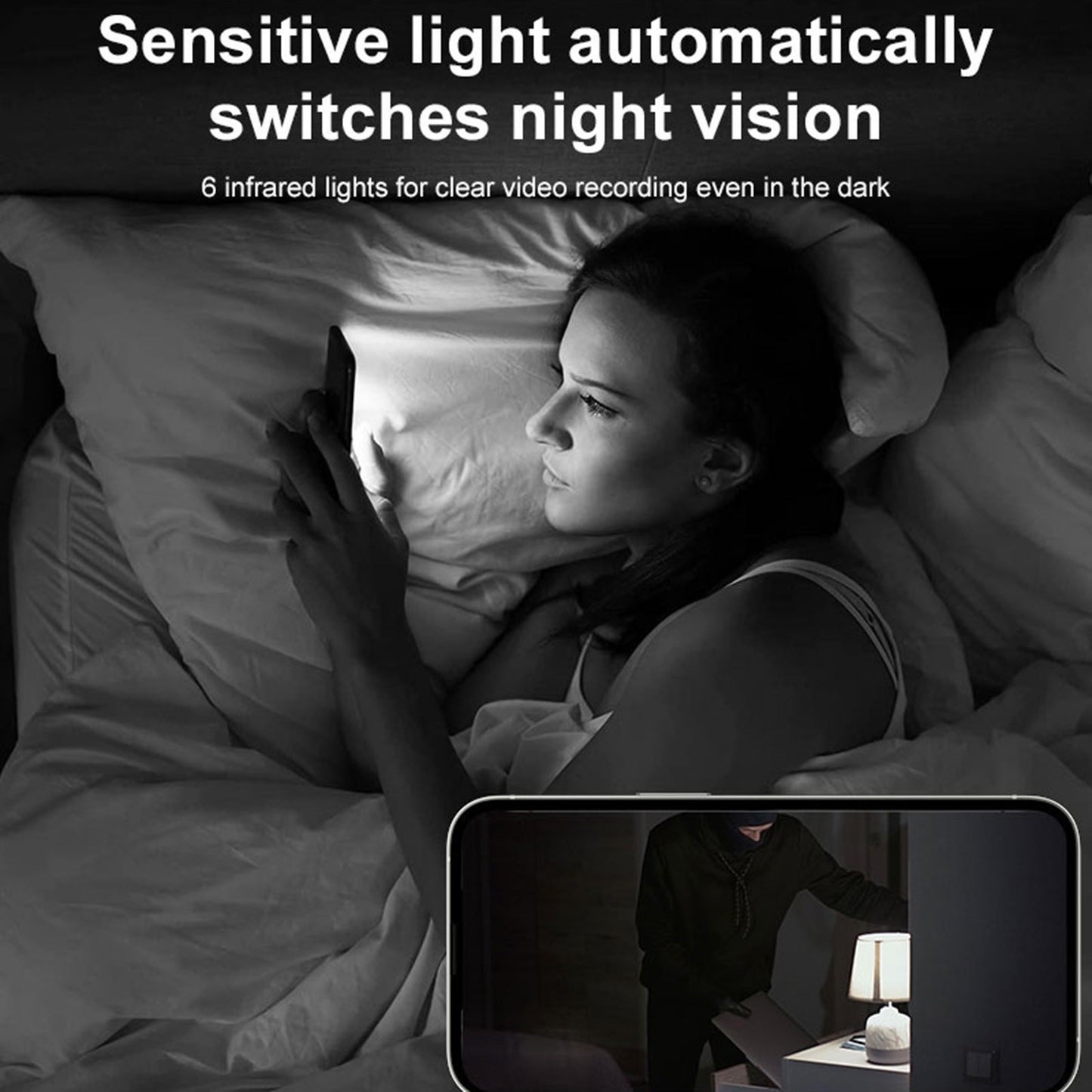 X2 Mini Smart Security Camera - Wireless 1080P HD Surveillance with Night Vision