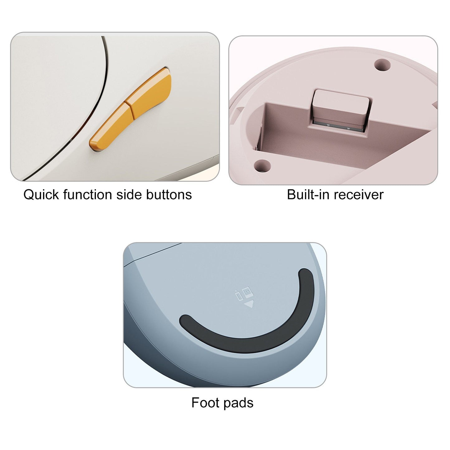 Xiaomi Wireless Mouse 3 - Dual Mode 2.4GHz & Bluetooth, Ergonomic High-Speed Design