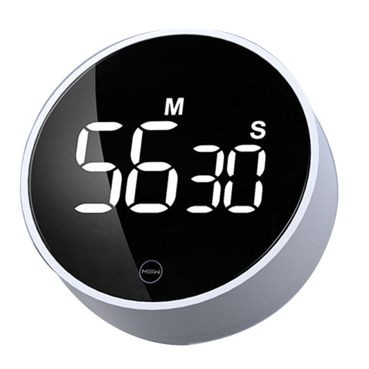 MIIIW S02 LED Digital Timer: Magnetic Countdown/Countup for Kitchen, Classroom, Exercise, Kids & Seniors