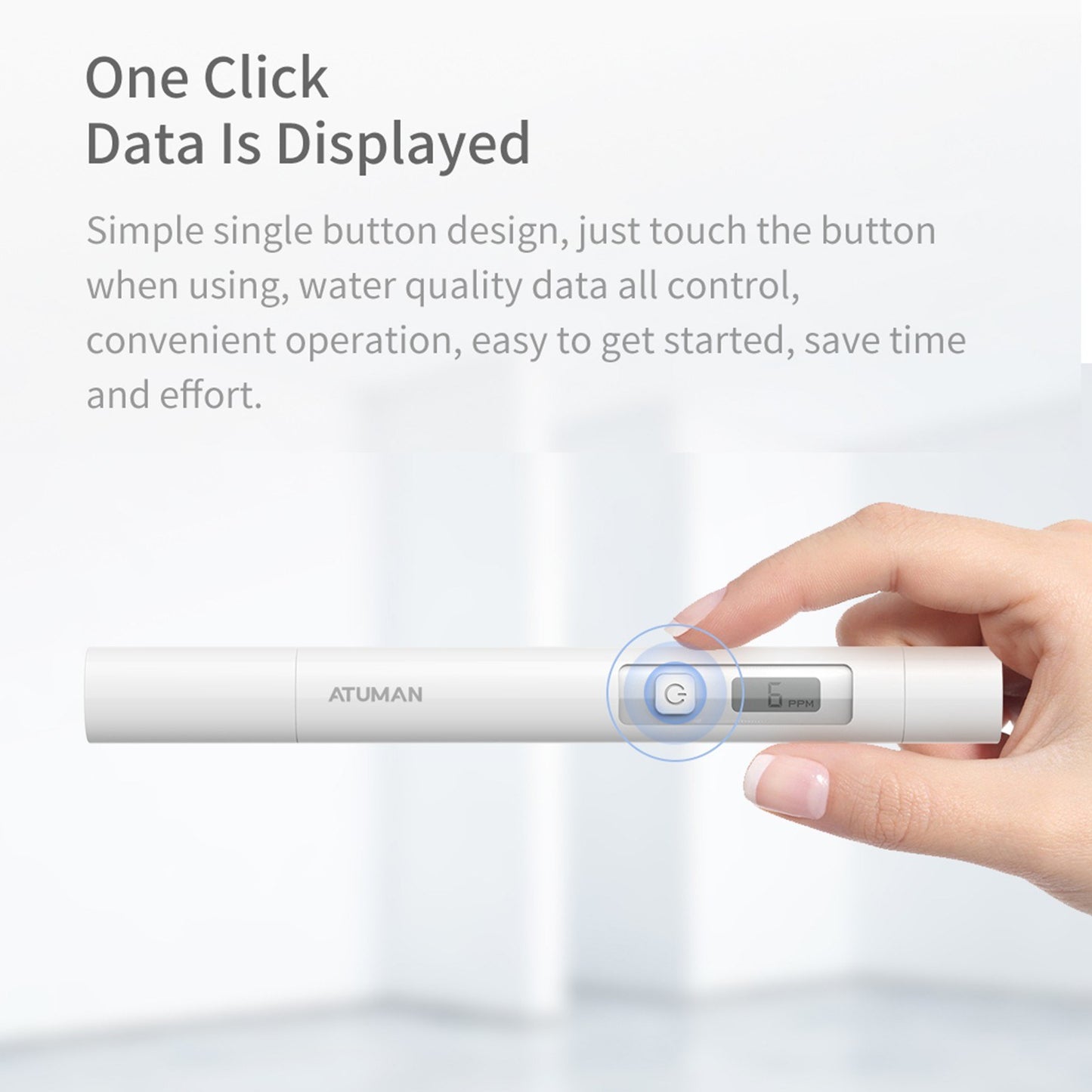 ATuMan High-Accuracy Pen-Type TDS Water Quality Tester