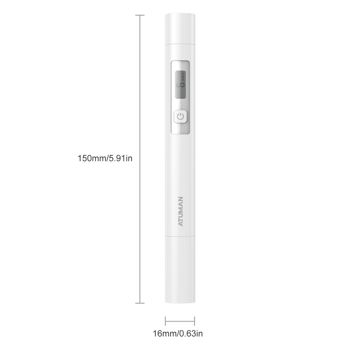 ATuMan High-Accuracy Pen-Type TDS Water Quality Tester