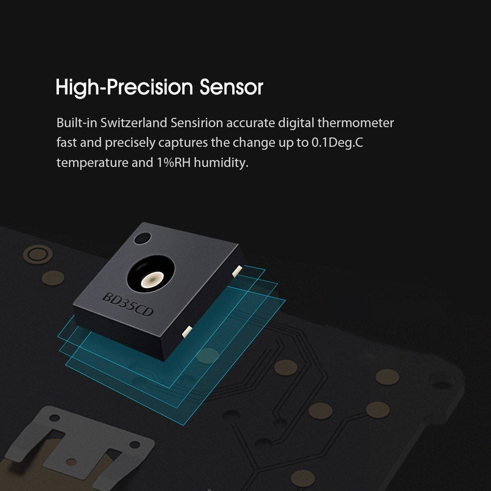 4-Pack Xiaomi Bluetooth Thermometer 2 with Smart Humidity Sensor for Home Comfort