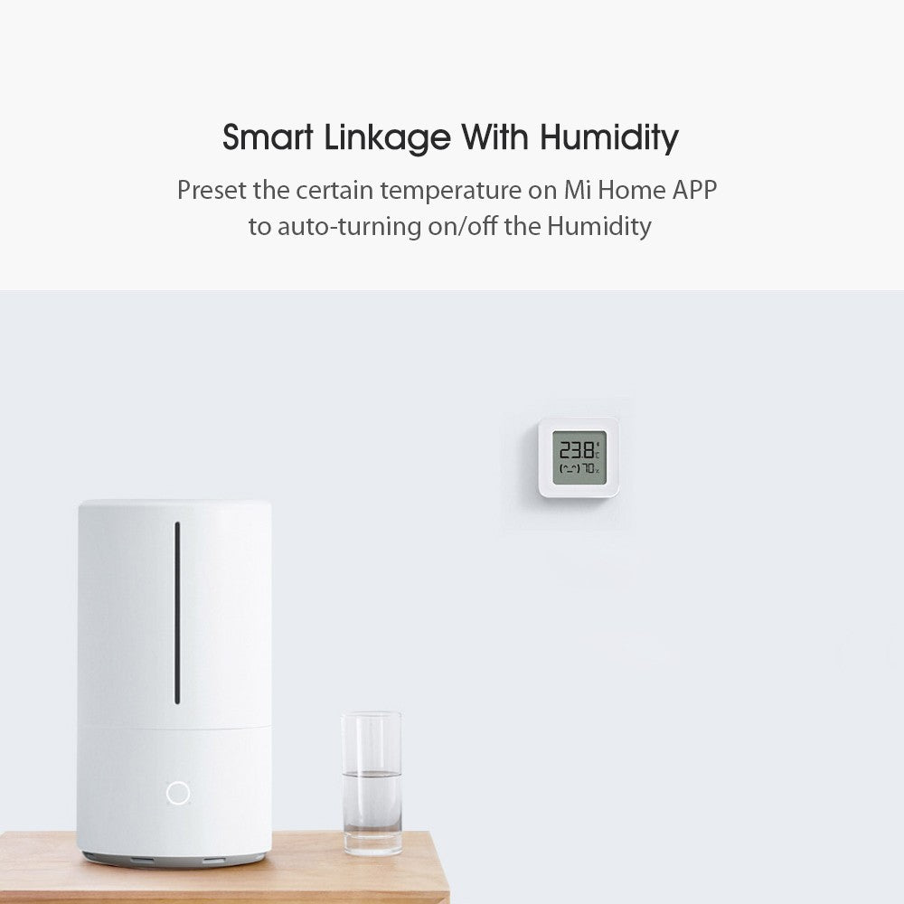 4-Pack Xiaomi Bluetooth Thermometer 2 with Smart Humidity Sensor for Home Comfort