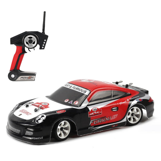 WLtoys K969 1/28 4WD 30km/h RC Race Car with Metal Chassis, 2.4GHz Control
