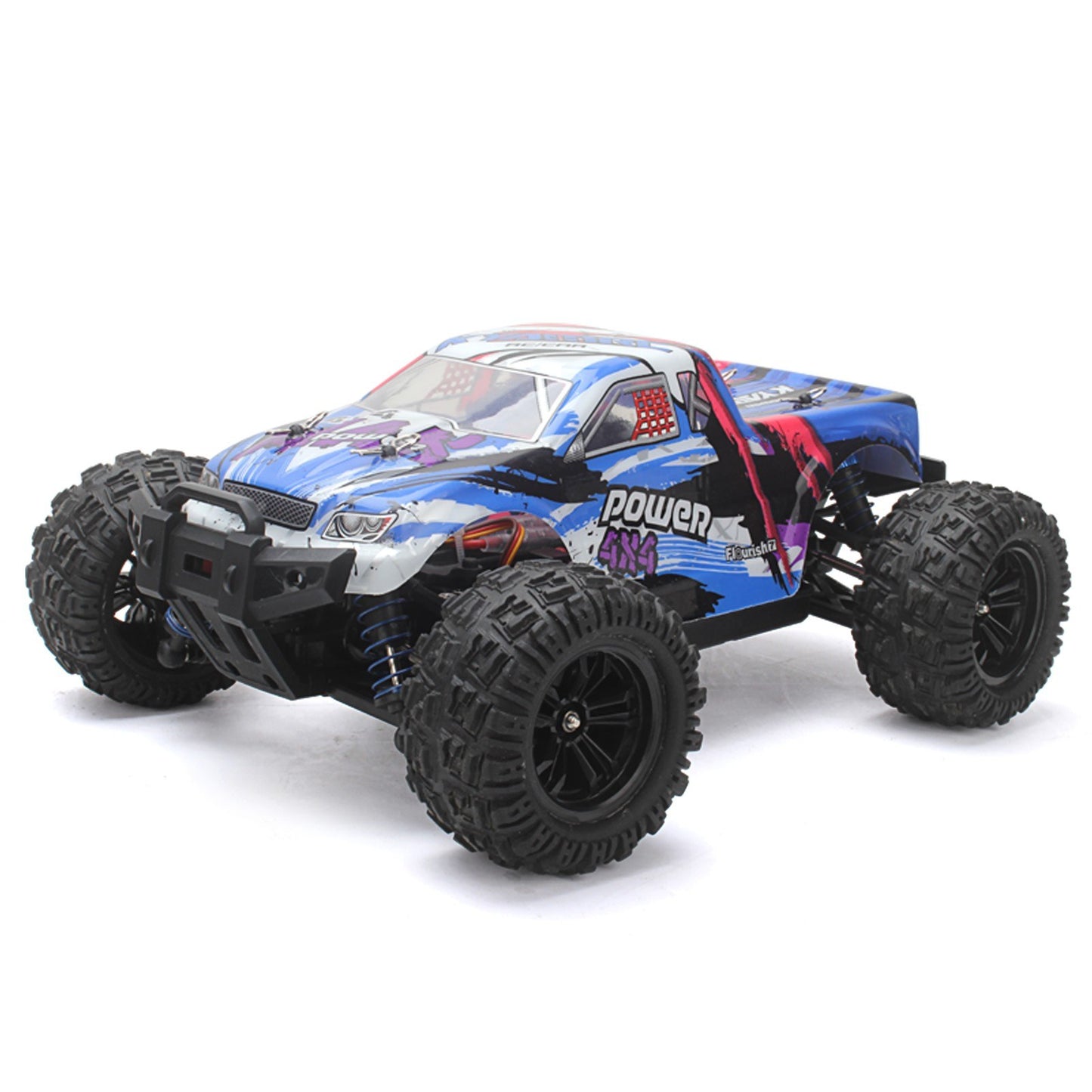 2.4GHz 4WD Off-Road RC Crawler Truck - 35KM/H High Speed Racing Vehicle KYAMRC KY-2819A 1:18 Scale