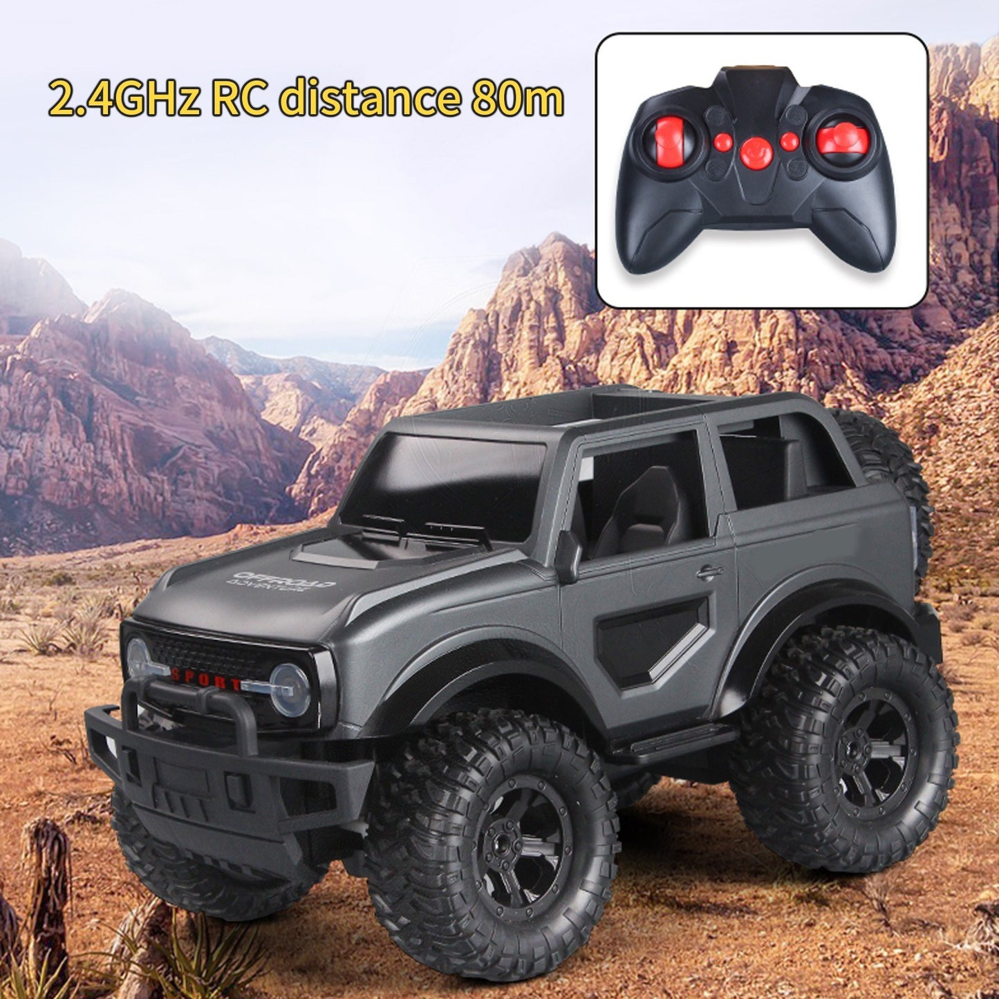 518-01 1/16 2.4GHz RC Off-Road Climbing Racing Car