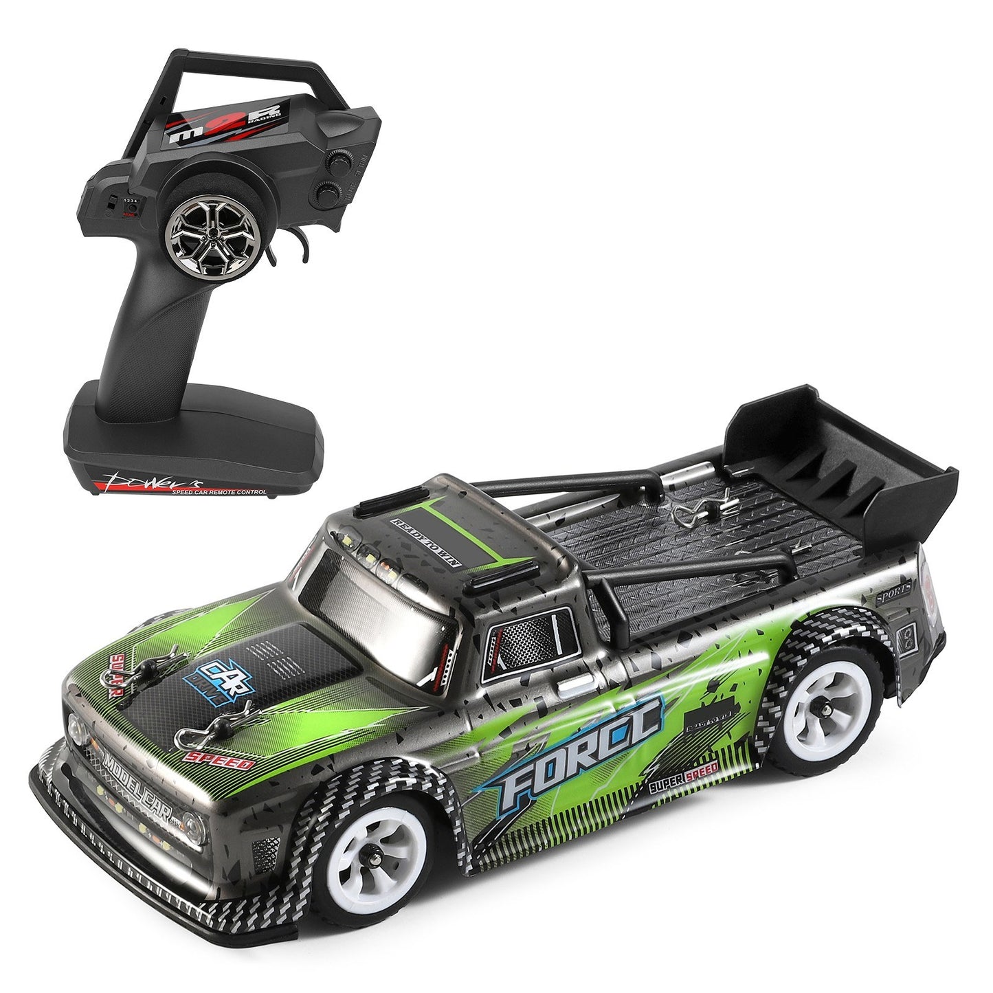 WLtoys 284131 1/28 RC Short Truck: 2.4GHz 30km/h High-Speed RTR Metal Chassis