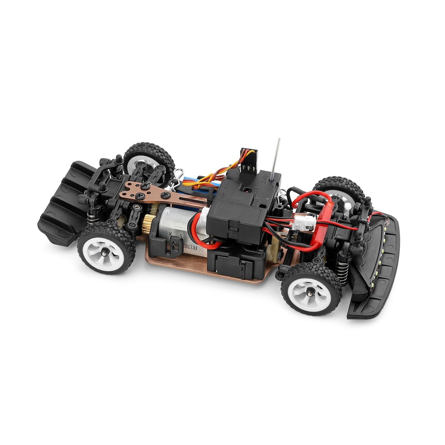 WLtoys 284131 1/28 RC Short Truck: 2.4GHz 30km/h High-Speed RTR Metal Chassis