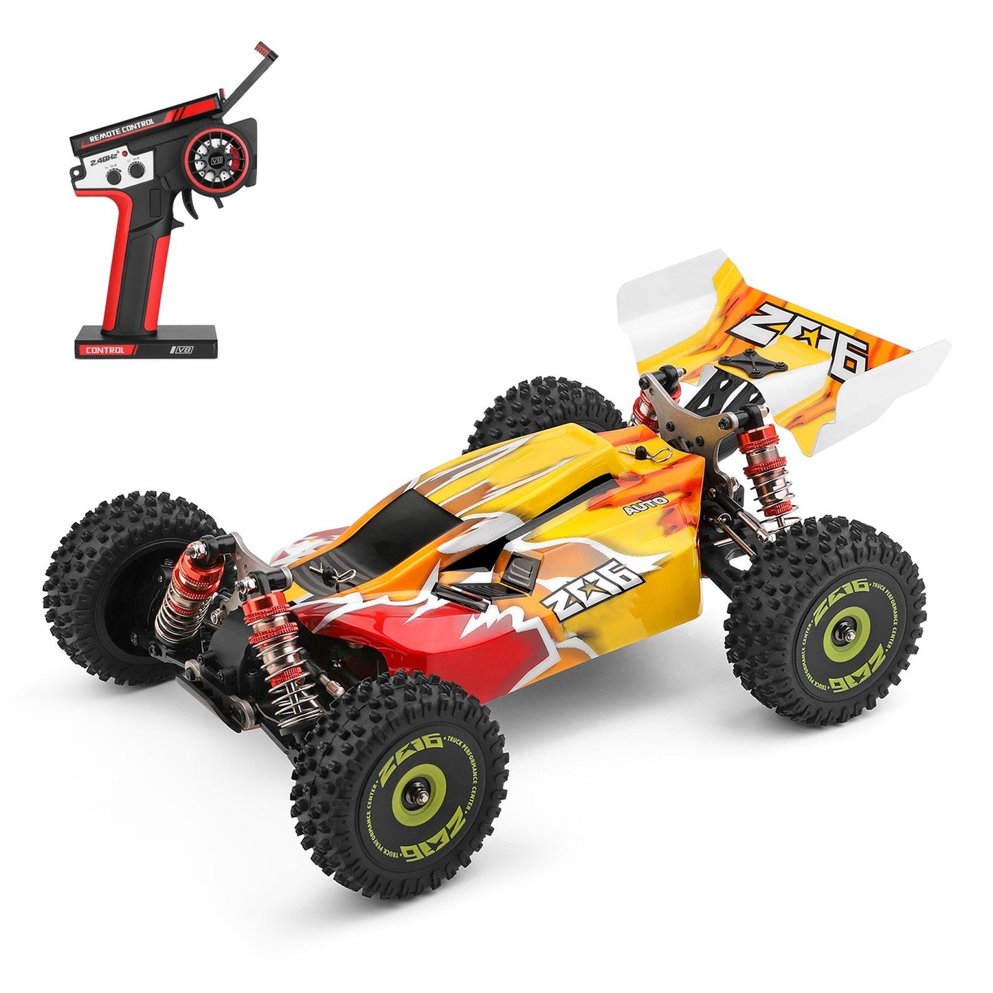 WLtoys XKS 144010 1/14 4WD High-Speed 75km/h Off-Road Racing Car RTR with Metal Chassis