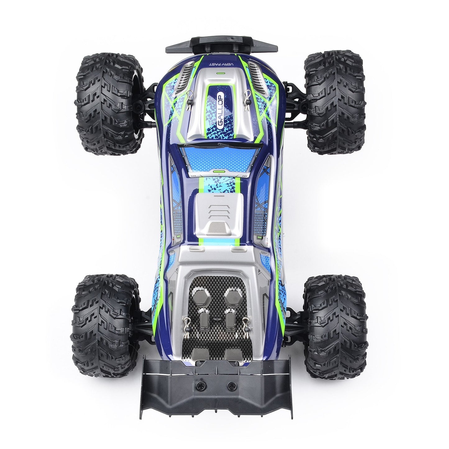 1/16 4WD 2.4GHz High-Speed Off-Road RC Truck, 38km/h Racing Car RTR