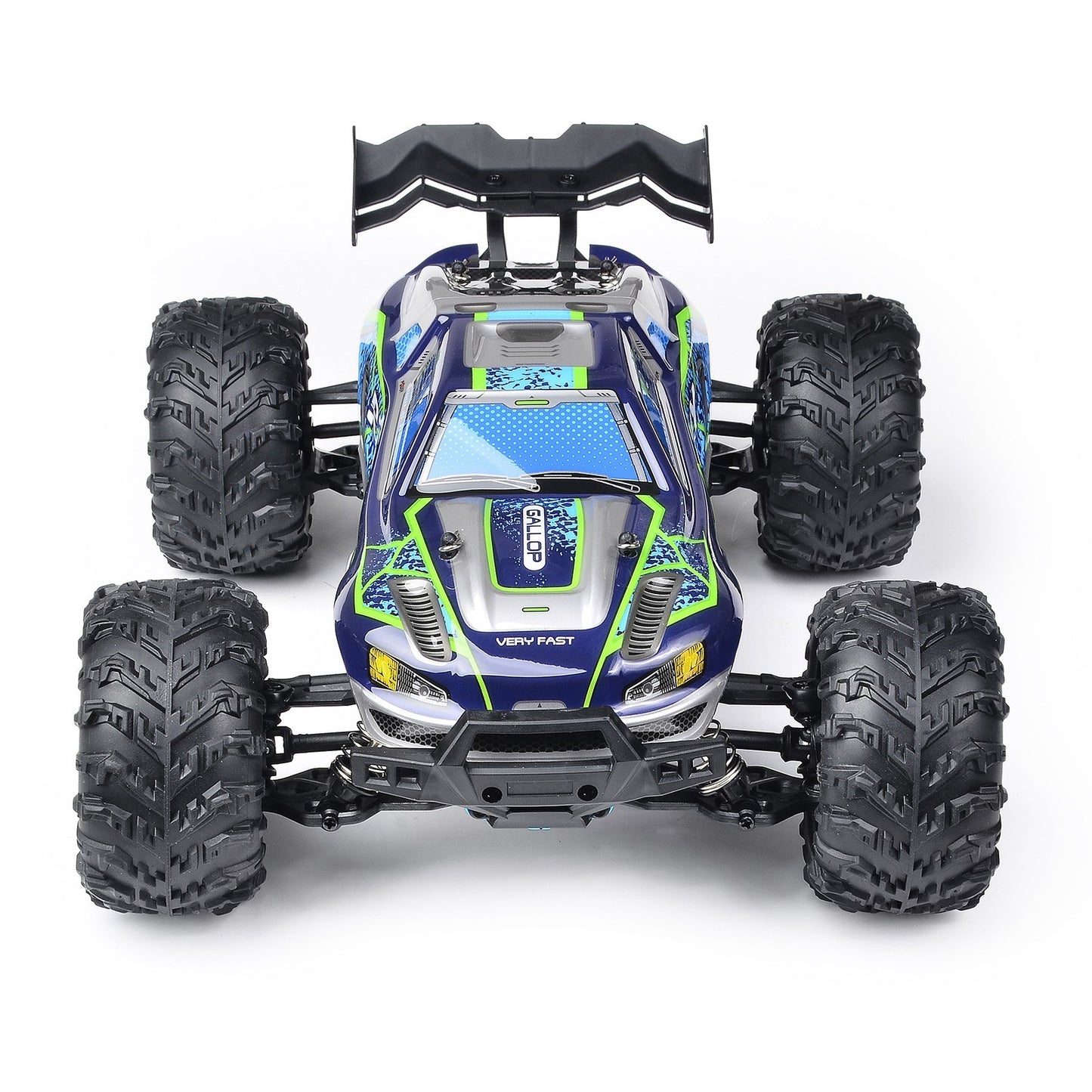 1/16 4WD 2.4GHz High-Speed Off-Road RC Truck, 38km/h Racing Car RTR