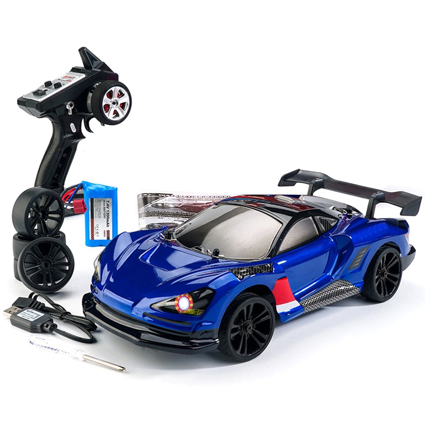 1/16 4WD 2.4GHz RC Drift Car - 35km/h RTR Race Car