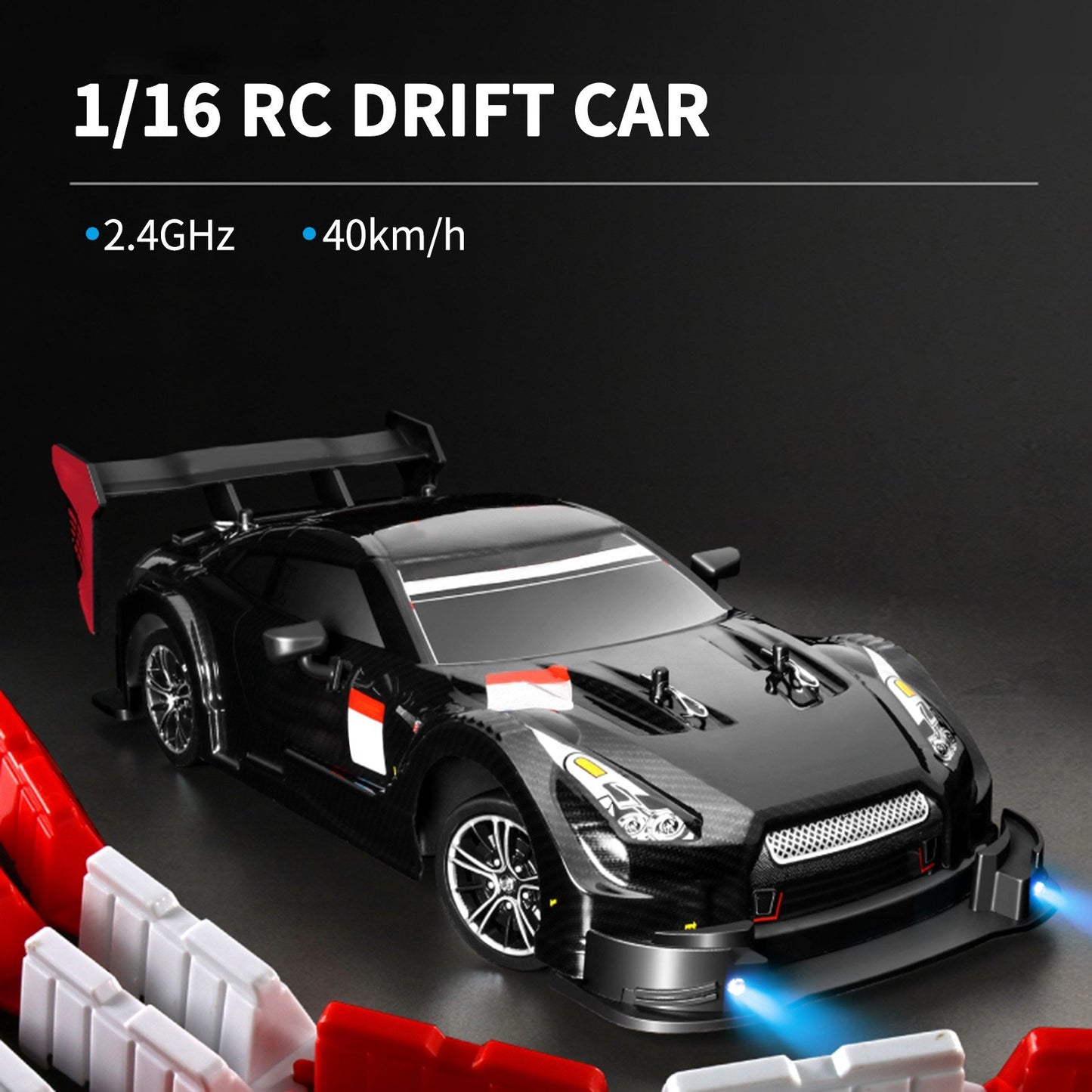 1/16 4WD RC Drift Car 2.4GHz 30km/h RTR Race Car