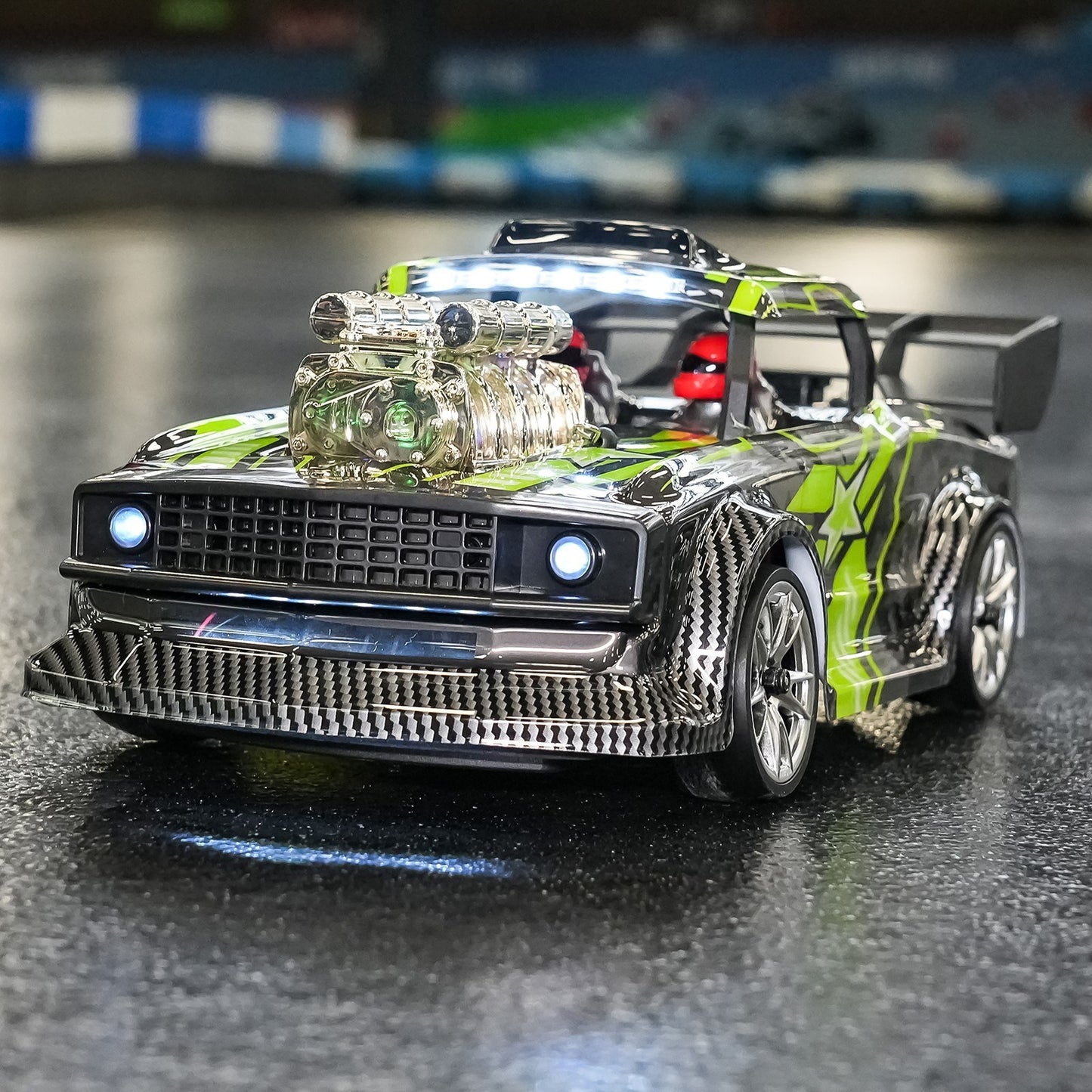 1/18 2.4GHz 4WD High-Speed RC Drift Car RTR with ESP, 30km/h Full Scale