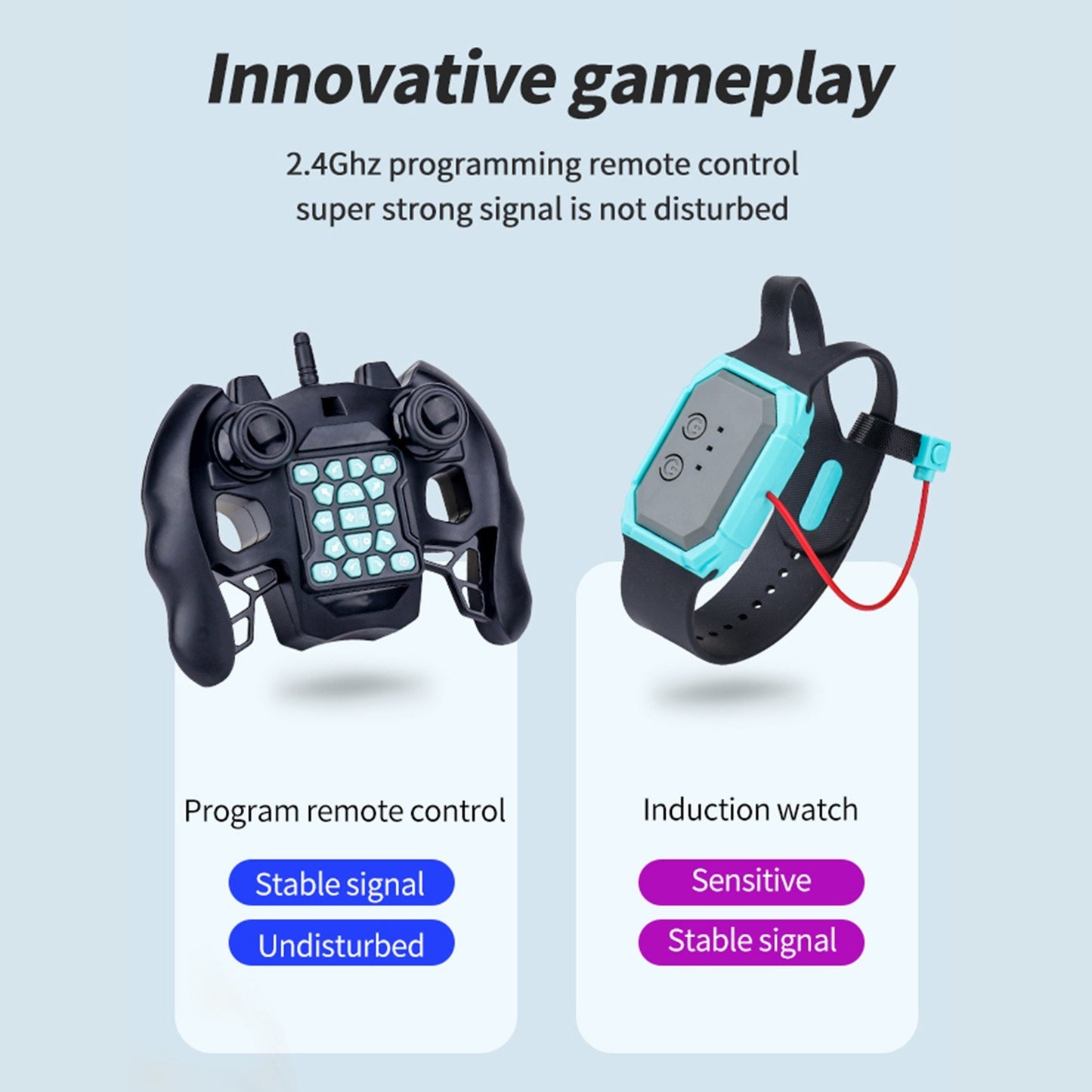 2.4GHz Gesture Control Stunt Car with Watch Remote