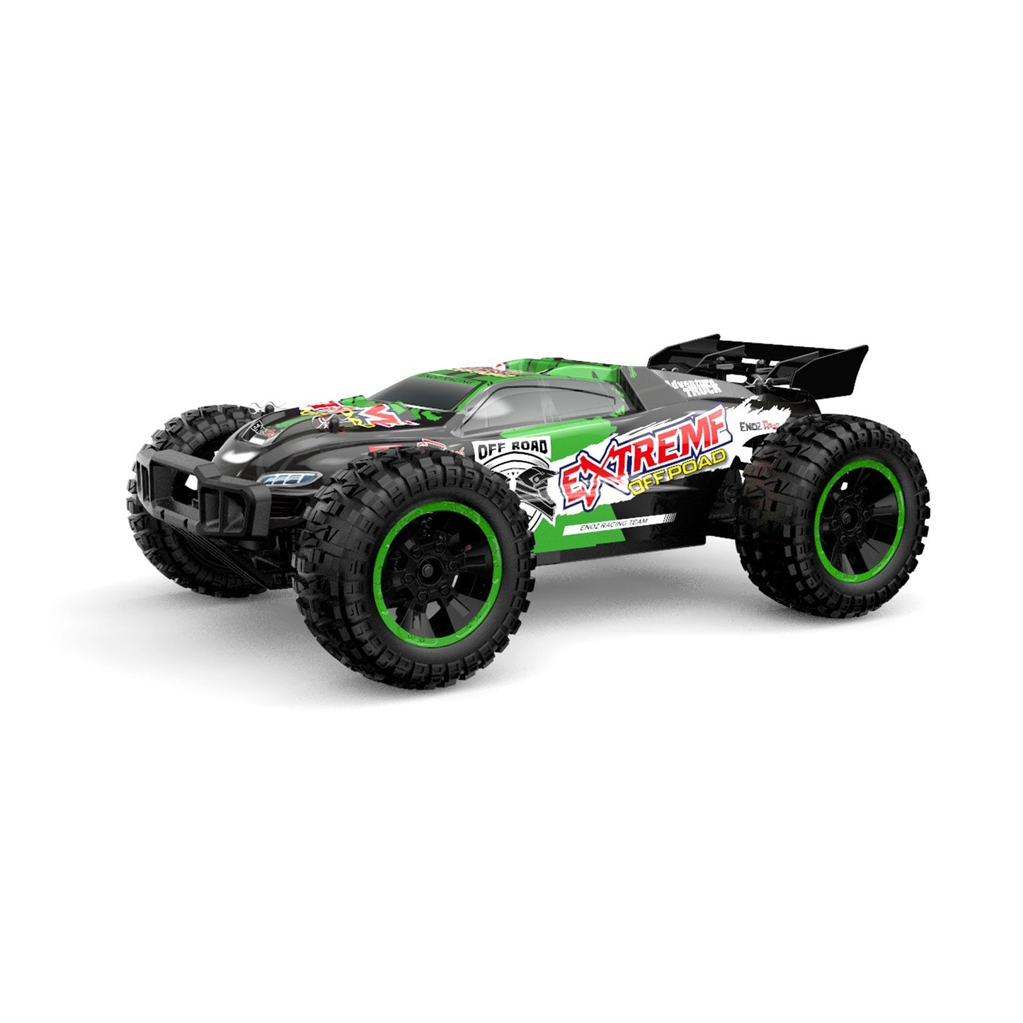 1/10 4WD Brushless Off-Road Racing Truck - 2.4GHz, 45km/h High Speed All-Terrain Climbing Car