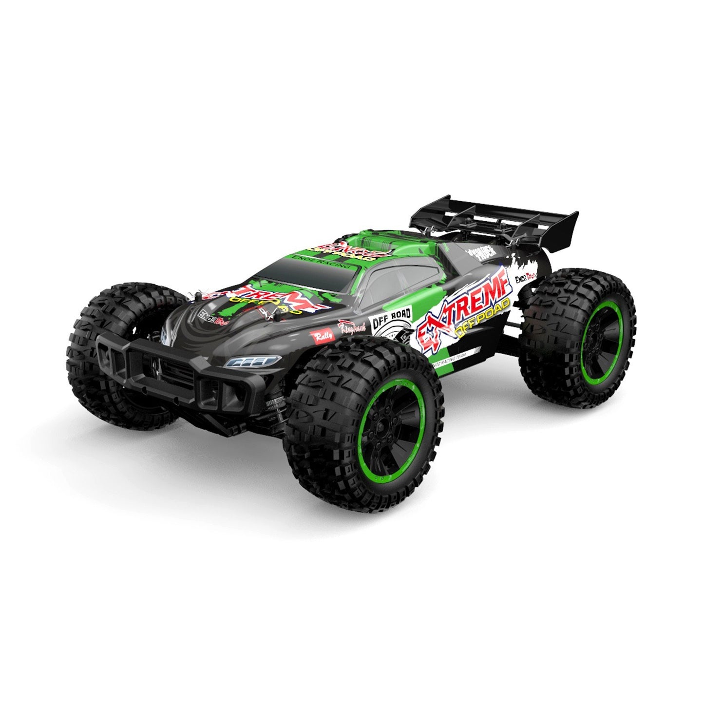 1/10 4WD Brushless Off-Road Racing Truck - 2.4GHz, 45km/h High Speed All-Terrain Climbing Car