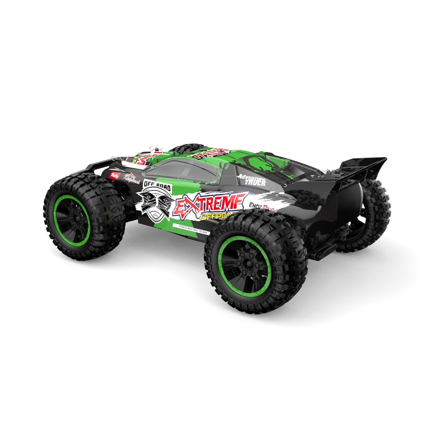 1/10 4WD Brushless Off-Road Racing Truck - 2.4GHz, 45km/h High Speed All-Terrain Climbing Car