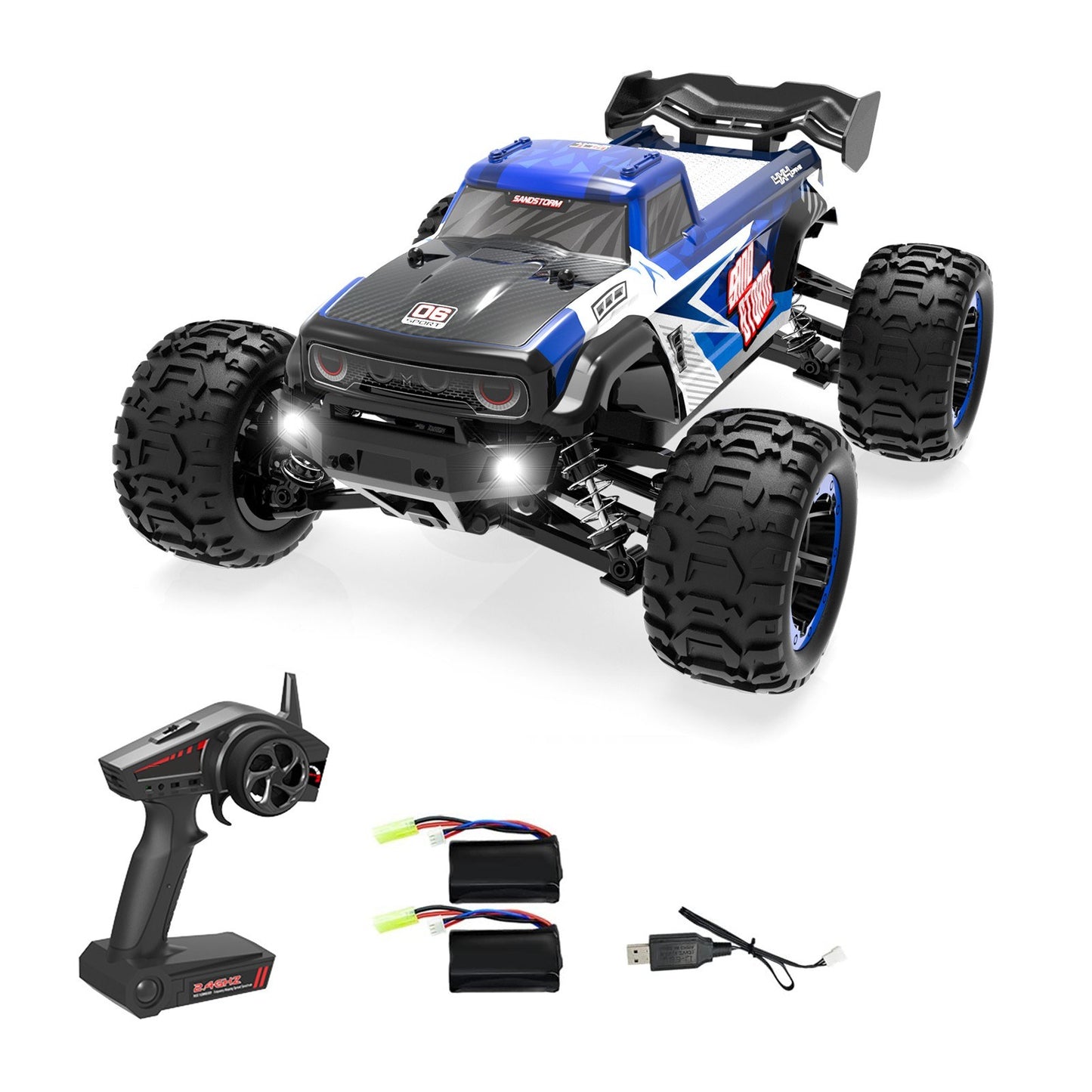 1/16 4WD 40km/h Off-Road Racing Truck - EXA78507RBD