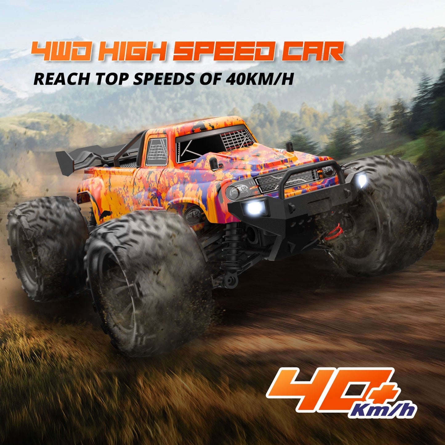 1/16 4WD 40km/h 9500E Off-Road Climbing Truck 2.4GHz