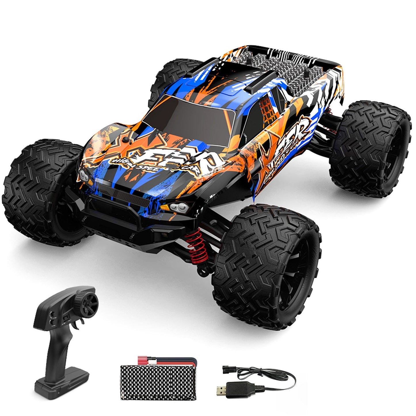 1/16 4WD 9501E Remote Control Off-Road Truck, 2.4GHz, 40km/h Climbing Car