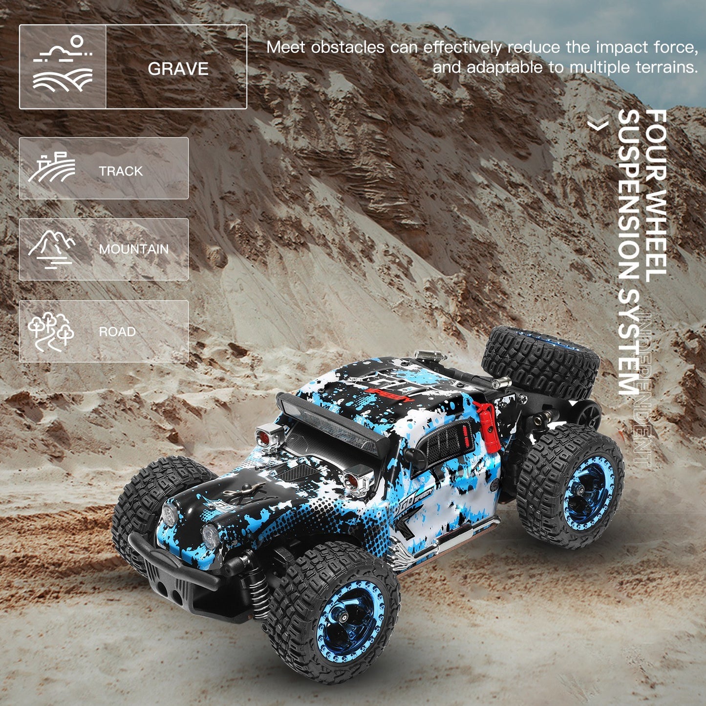 WLtoys 284161 1/28 4WD High Speed 30KM/H Off-Road RC Car Racing Climber