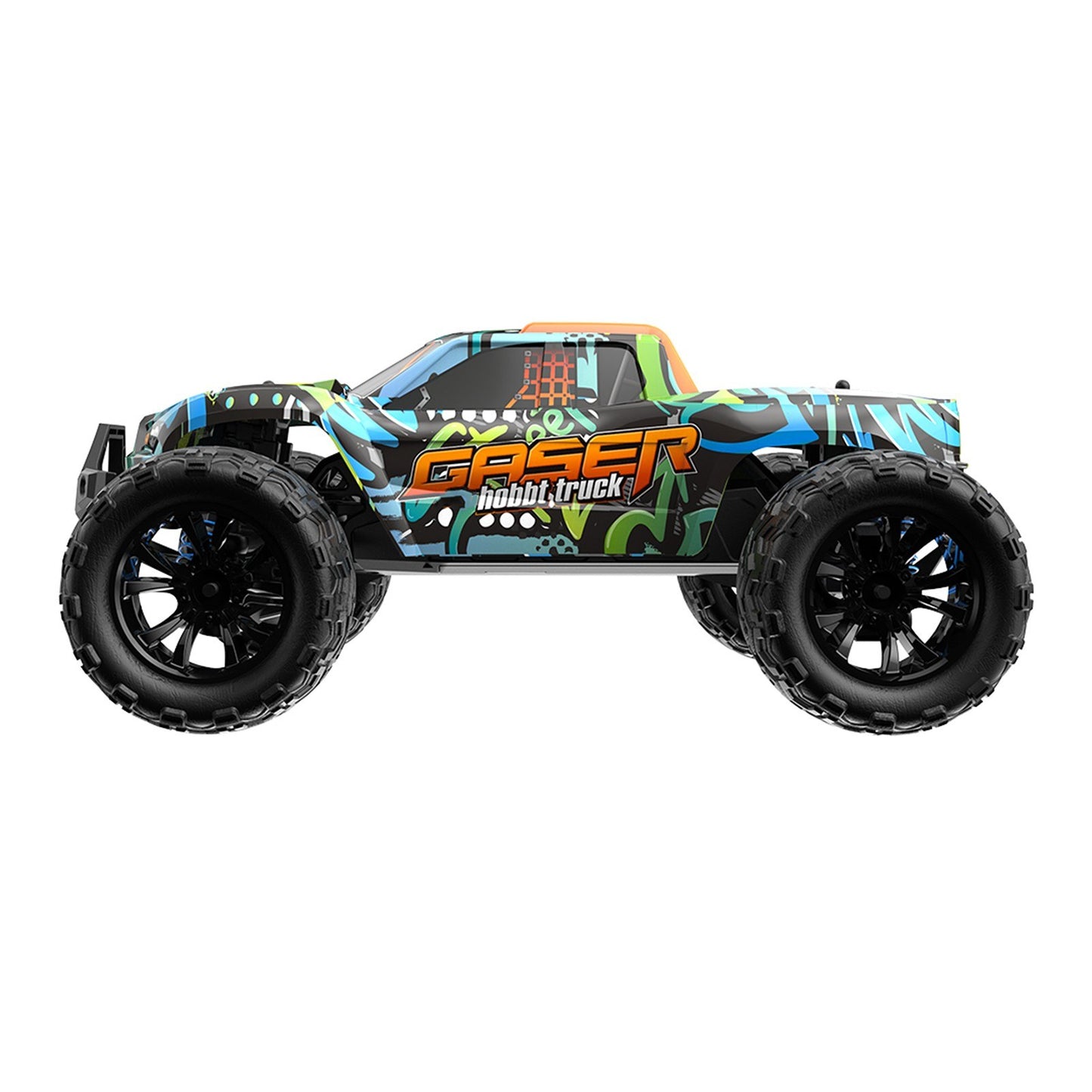 1/14 4WD Brushless Motor RC Climbing Truck, 2.4GHz, 45km/h Off-Road Car