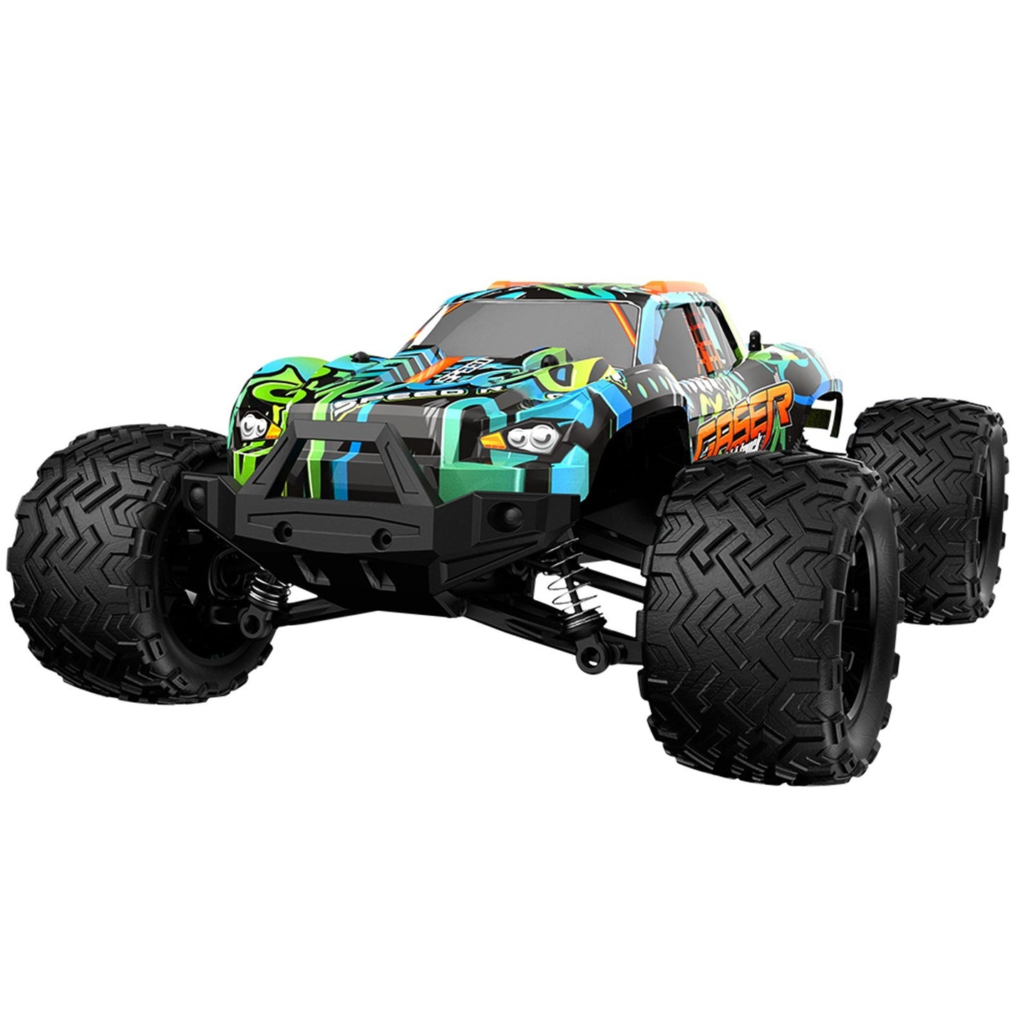 1/14 4WD Brushless Motor RC Climbing Truck, 2.4GHz, 45km/h Off-Road Car