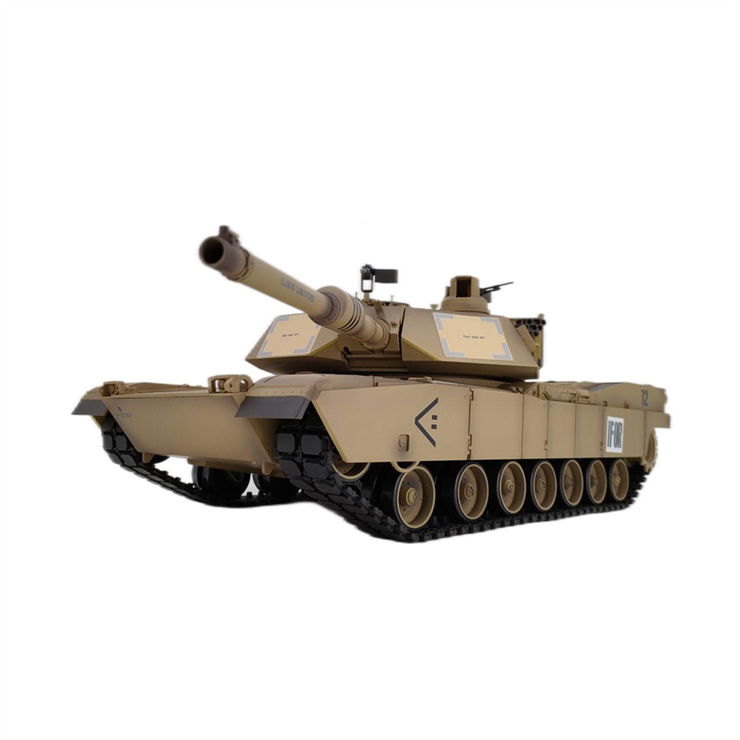 1/16 2.4GHz RC Army Tank Toy with Smoke & Sound Effects