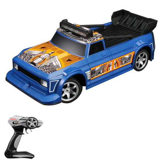 1/16 Scale 2WD RC Drift Car with LED Lights, 2.4GHz Remote Control