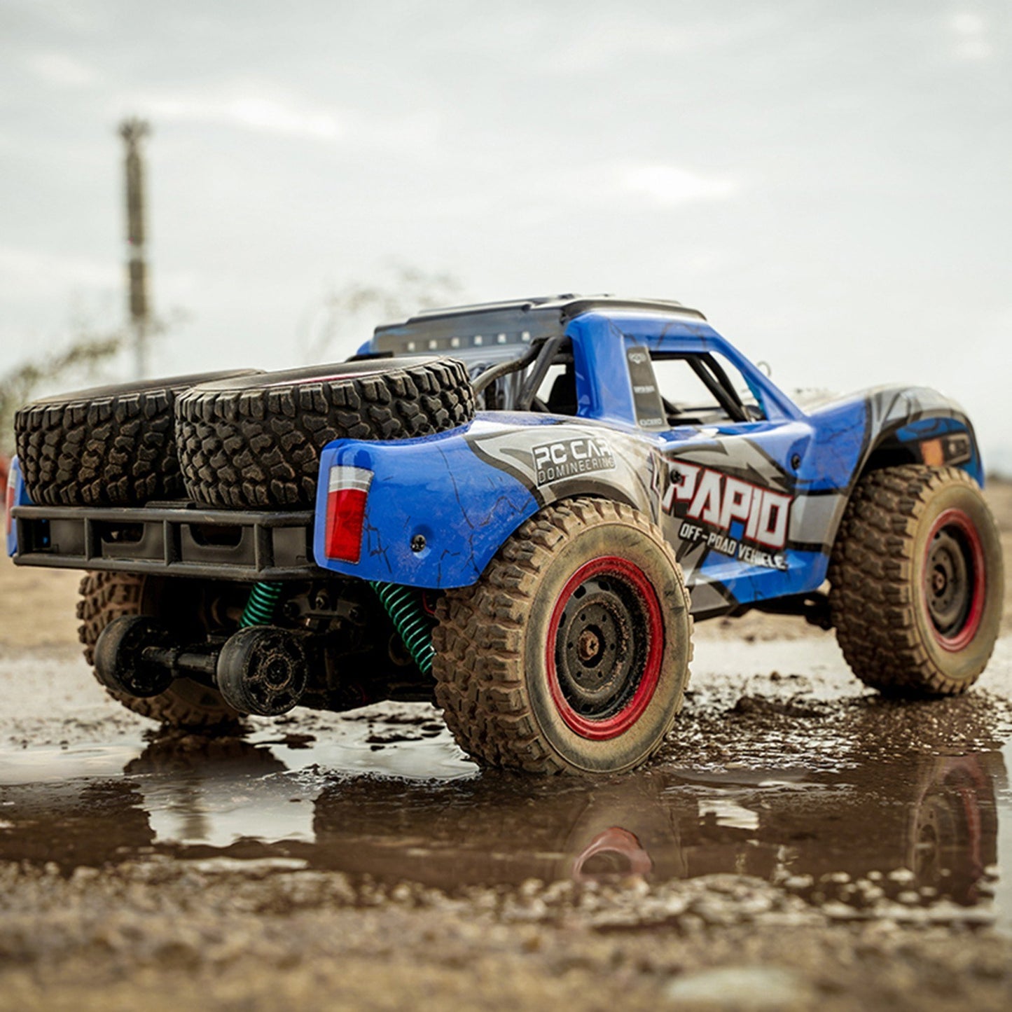 High-Speed 4WD Off-Road RC Truck - 40km/h, 2.4GHz