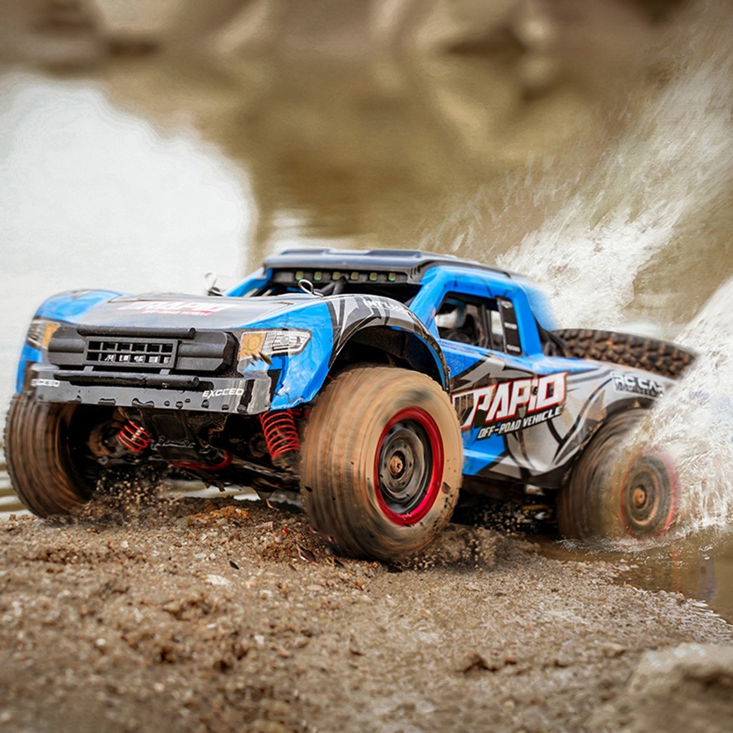 High-Speed 4WD Off-Road RC Truck - 40km/h, 2.4GHz