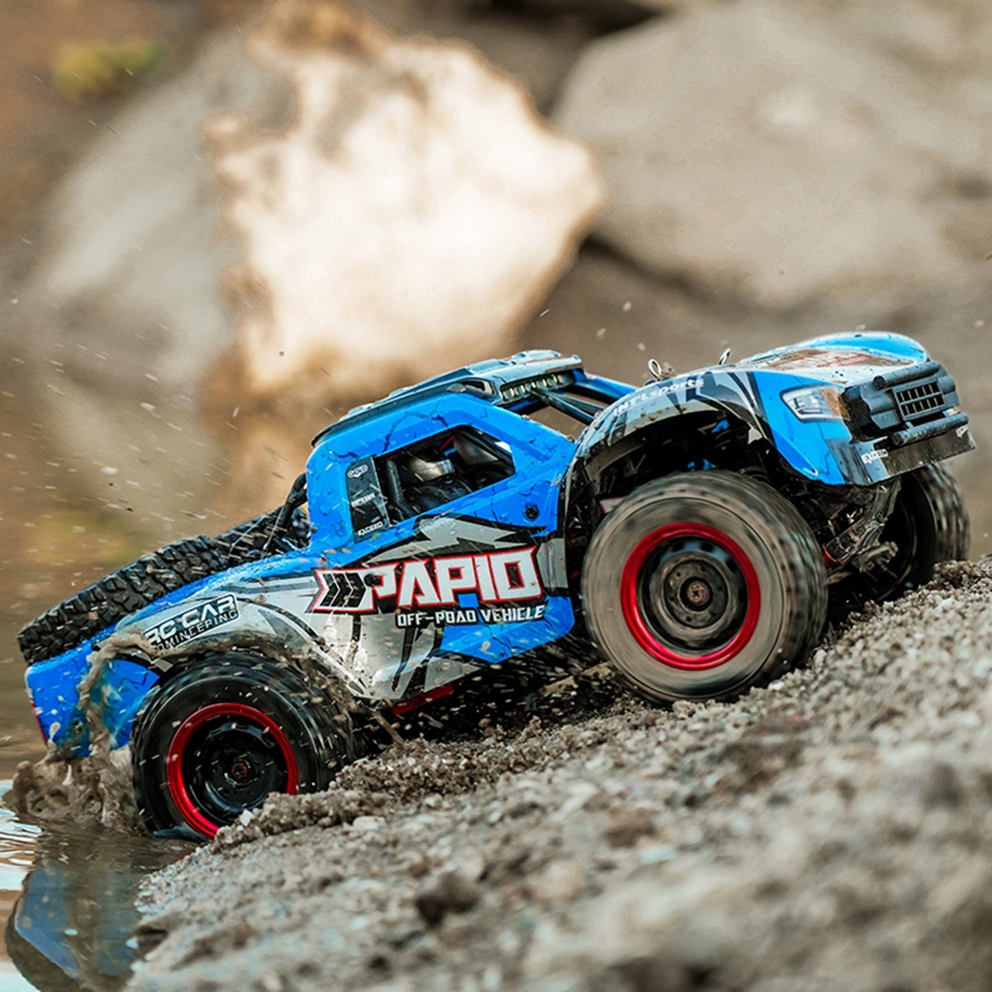 High-Speed 4WD Off-Road RC Truck - 40km/h, 2.4GHz