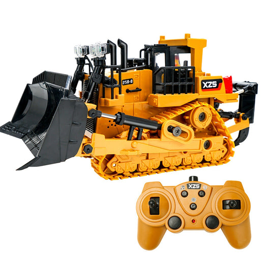1:24 9CH 2.4G RC Bulldozer Tractor Truck