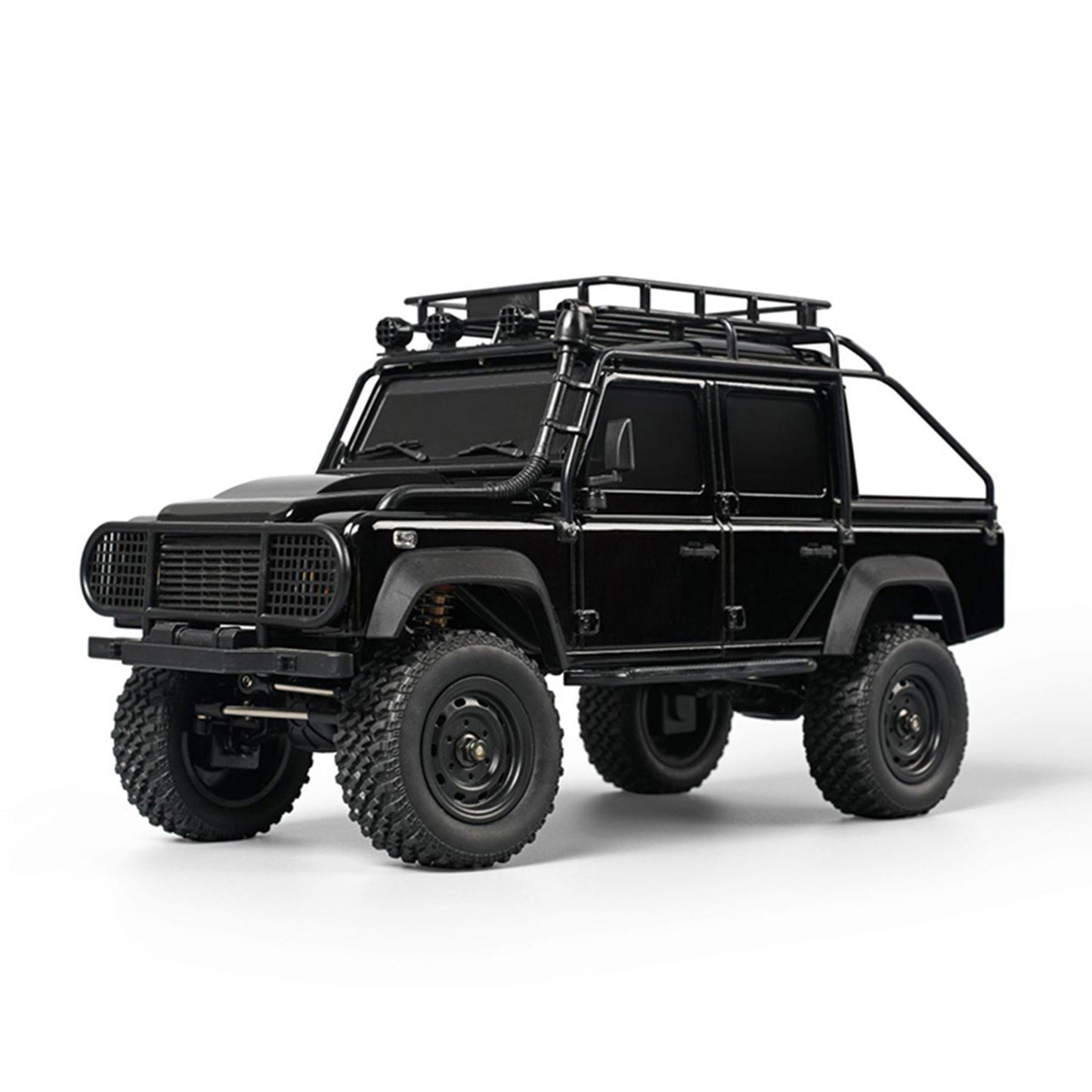 1/18 4WD Off-Road Remote Control Truck with LED Lights, 2.4GHz RC Car