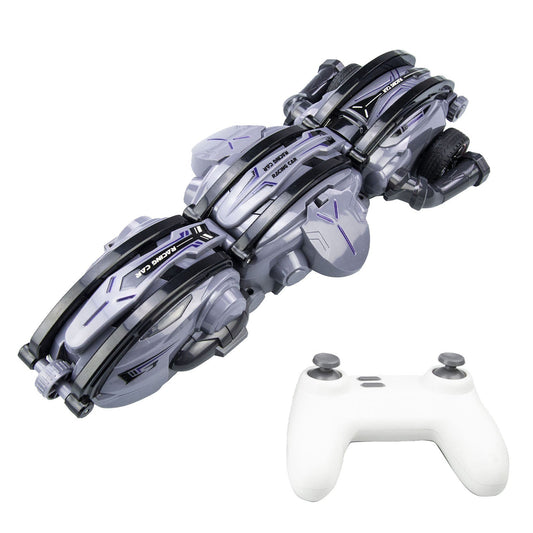 2.4GHz Remote Control Stunt Car with Lights & 360° Rolling Feature