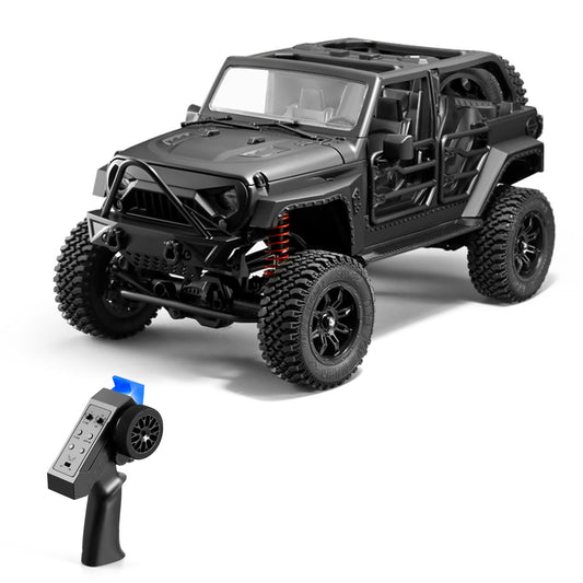 MN-128 1:12 4WD RC Off-Road Truck with Lights - 2.4G Remote Control Crawler