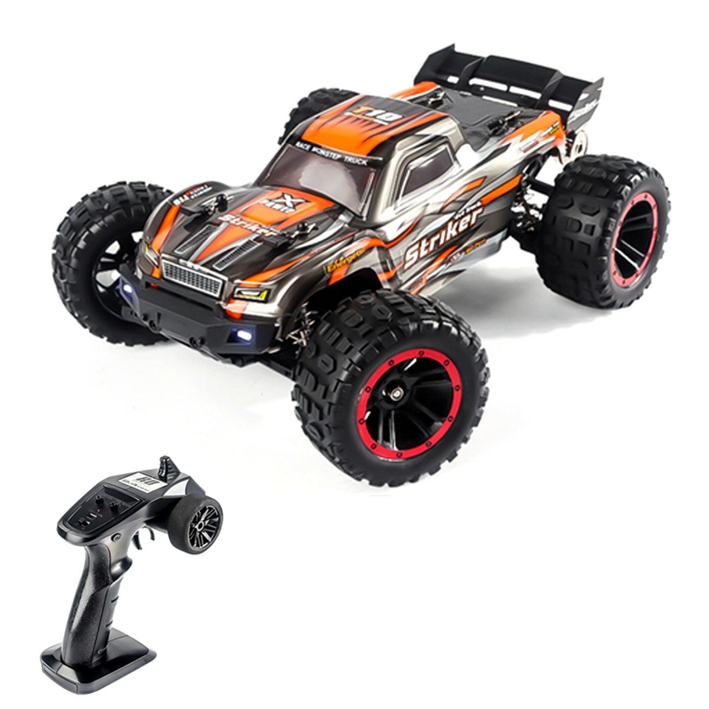 HBX 2105A 1:14 4WD Remote Control Truck, 75km/h High-Speed Off-Road Toy with 2.4GHz Brushless Motor