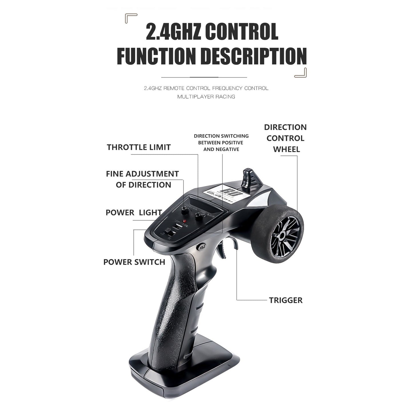 HBX 2105A 1:14 4WD Remote Control Truck, 75km/h High-Speed Off-Road Toy with 2.4GHz Brushless Motor