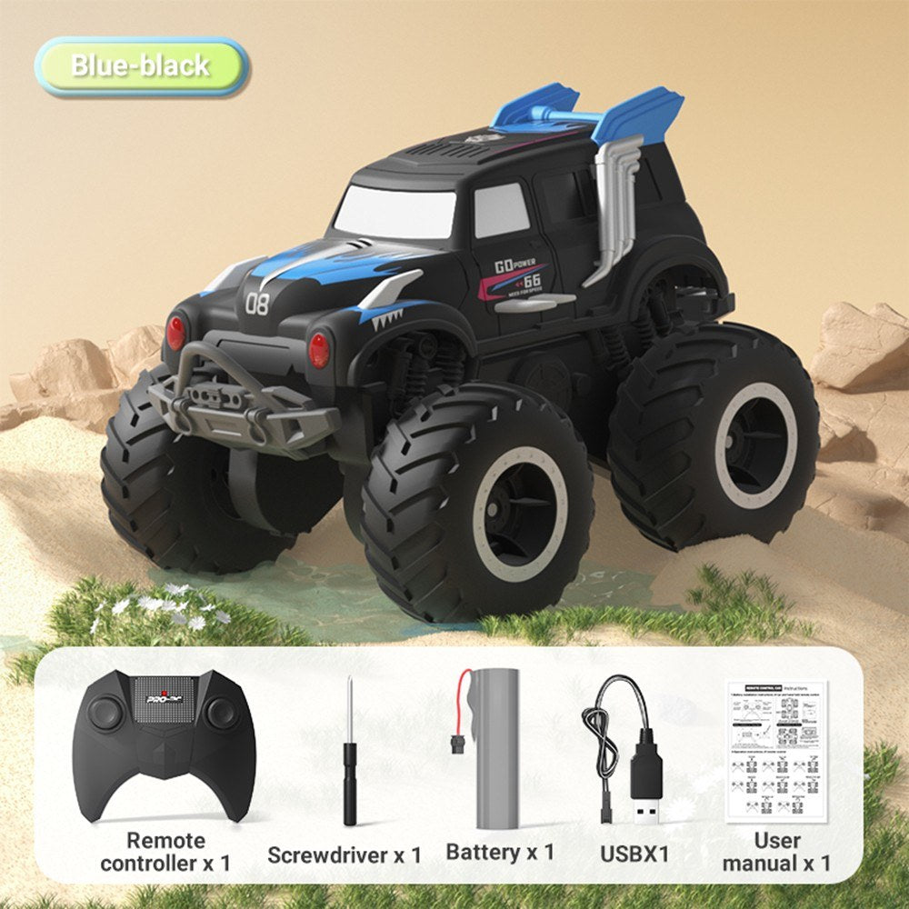 2.4 GHz 4WD Amphibious Off-Road RC Stunt Car, Dual-Side Drive