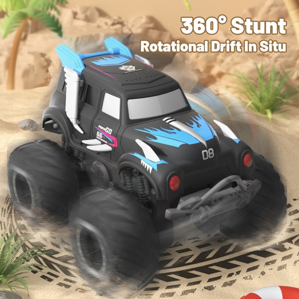 2.4 GHz 4WD Amphibious Off-Road RC Stunt Car, Dual-Side Drive