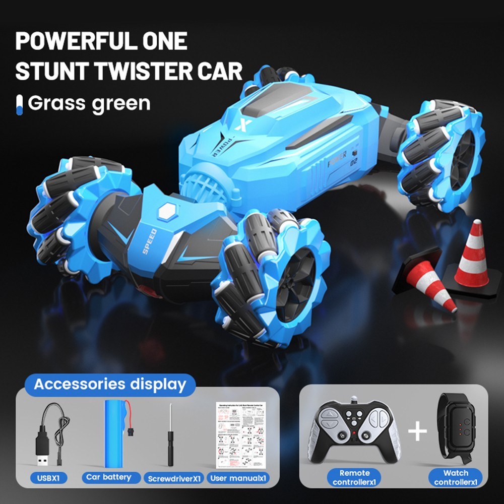 4WD Gesture Sensing Stunt Off-Road Toy Car with Lights & Music