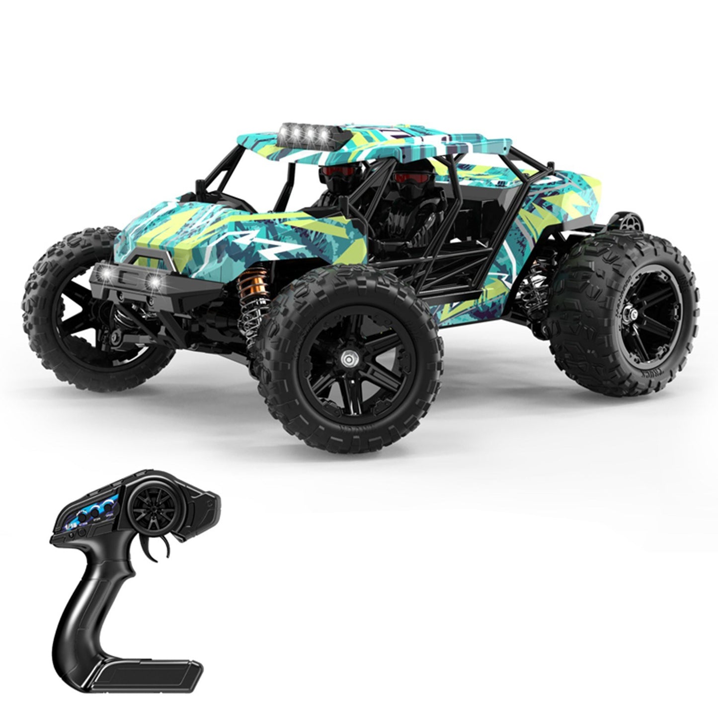 2.4G High-Speed Electric Car Toy with Brushless Motor - 52km/h Rechargeable Vehicle