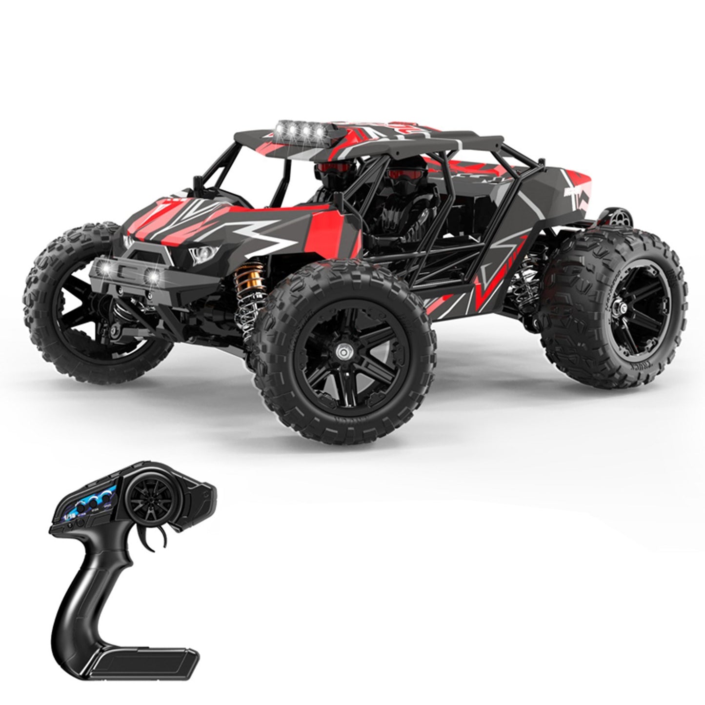 2.4G High-Speed Electric Car Toy with Brushless Motor - 52km/h Rechargeable Vehicle