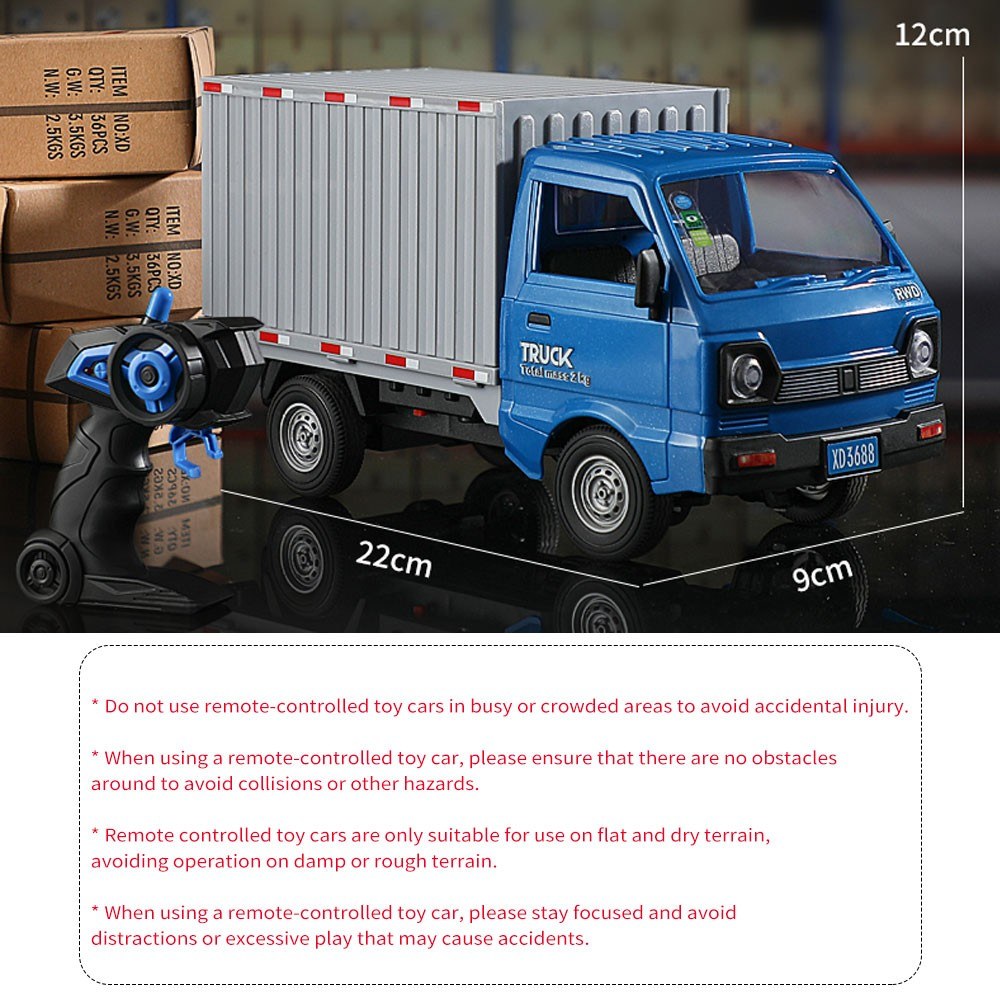 2.4GHz 1/16 RC Multi-Direction Transport Car Sprayer Vehicle