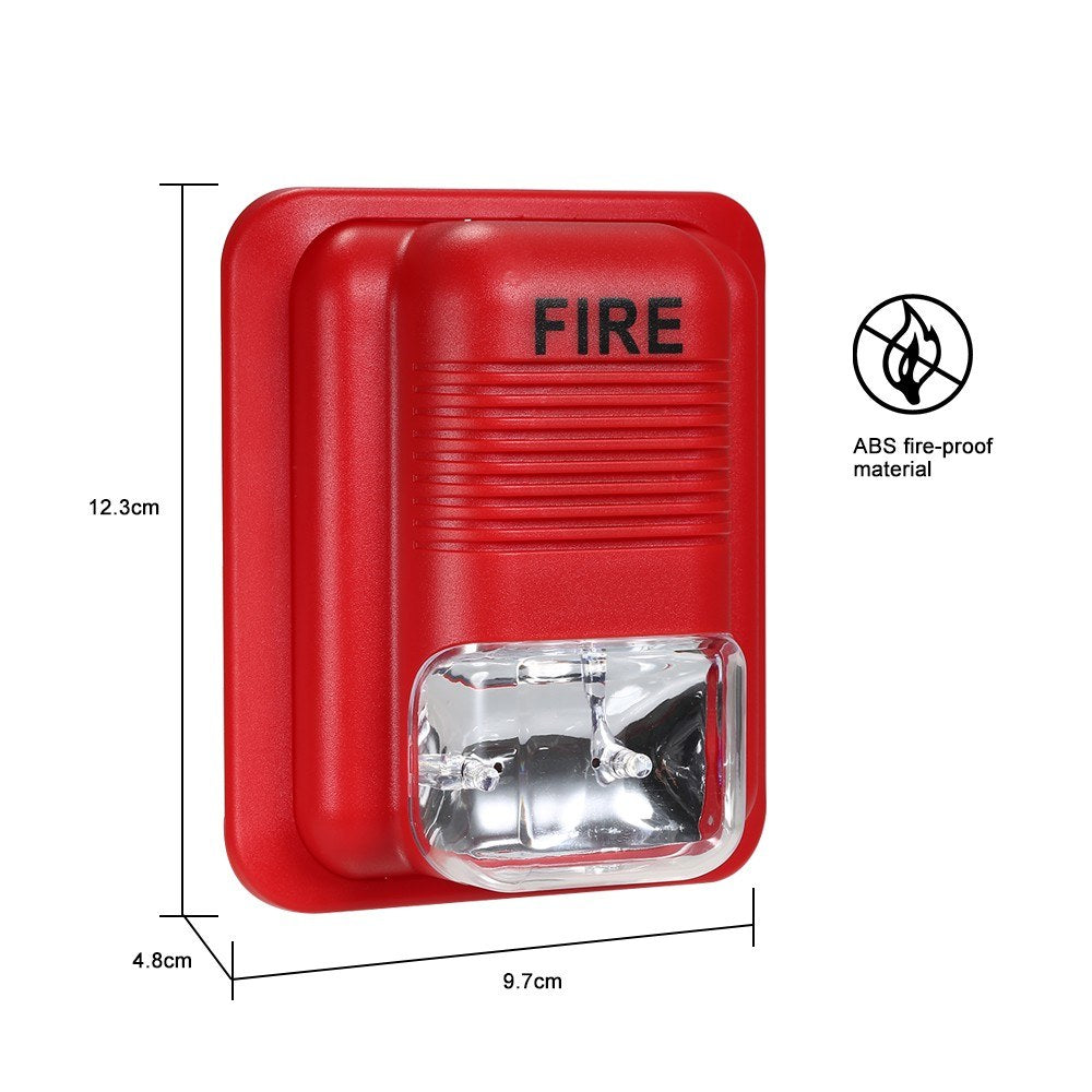 Security System Fire Alarm Strobe Siren