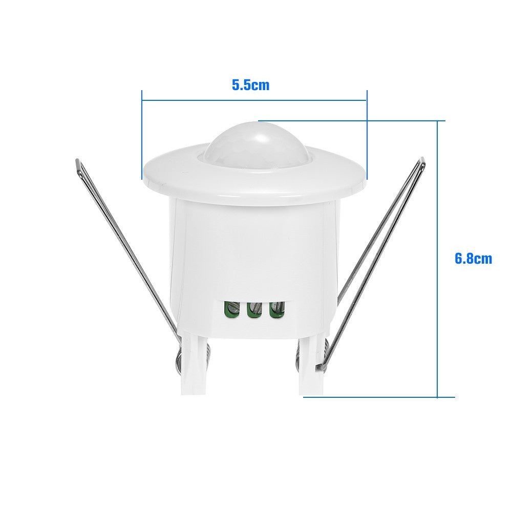 360° PIR Motion Sensor Switch - Mini Infrared Detector
